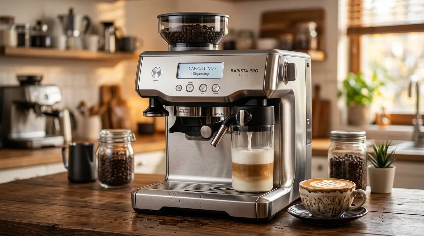 Machine à Café à Grains avec Lait Intégré : Notre Sélection 2026